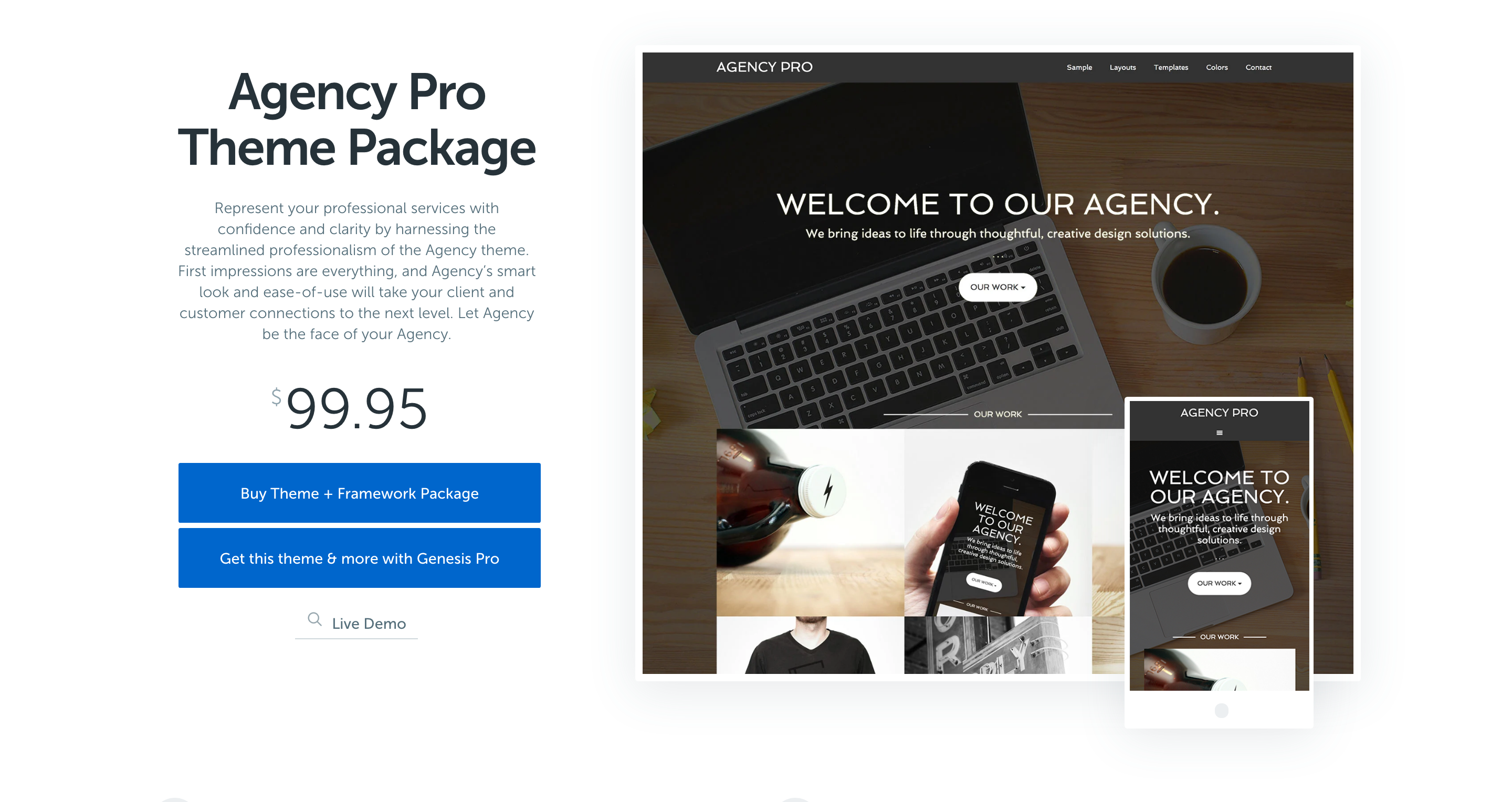 Agency Pro Theme by StudioPress