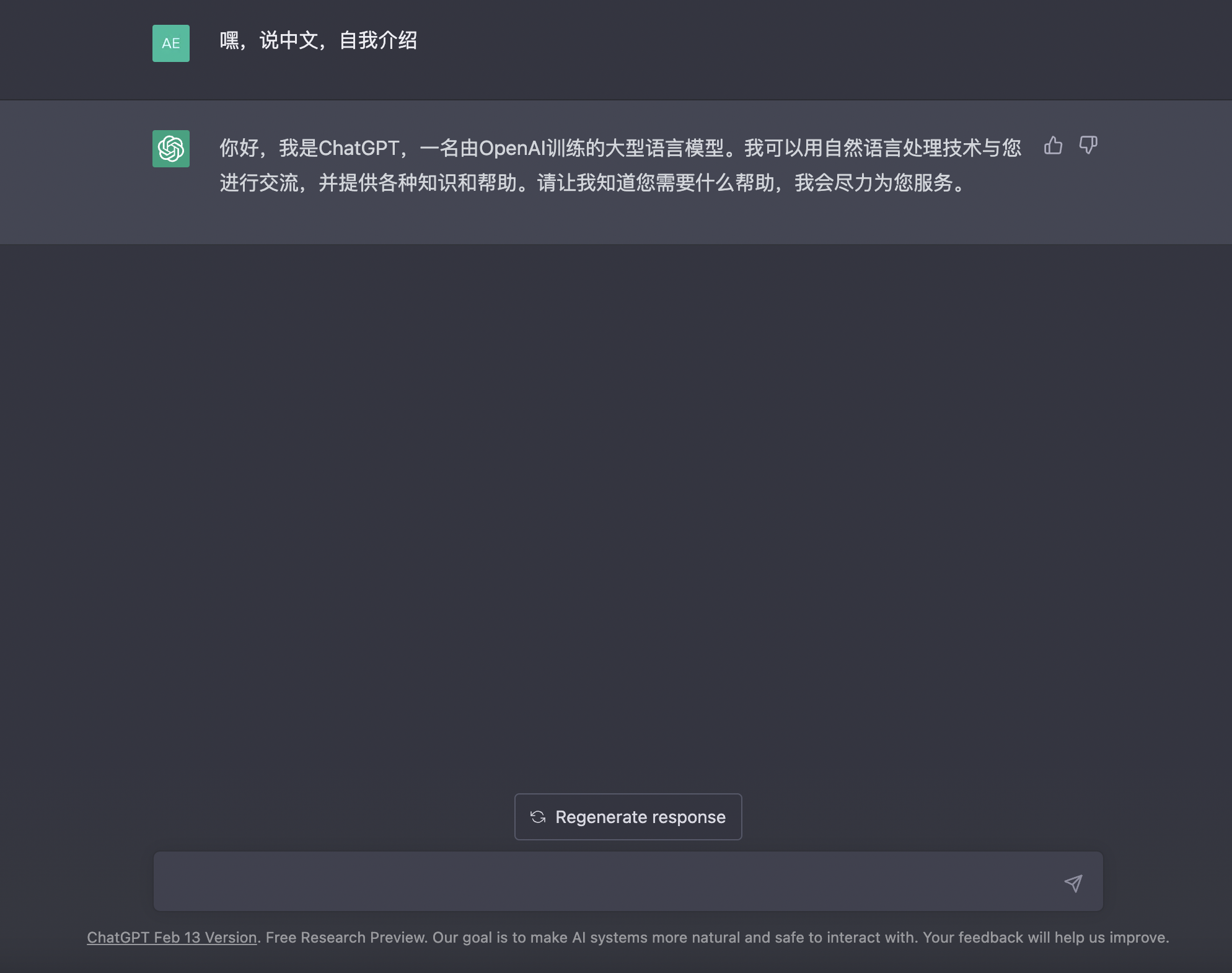 ChatGPT 中文版